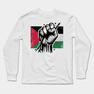 Support Palestine Long Sleeve T-Shirt